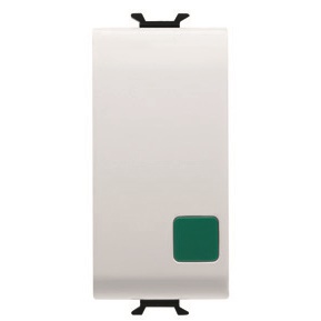Pulsante 1M 1P NA+NC 16A per comando marcia applicazioni elettriche industriali