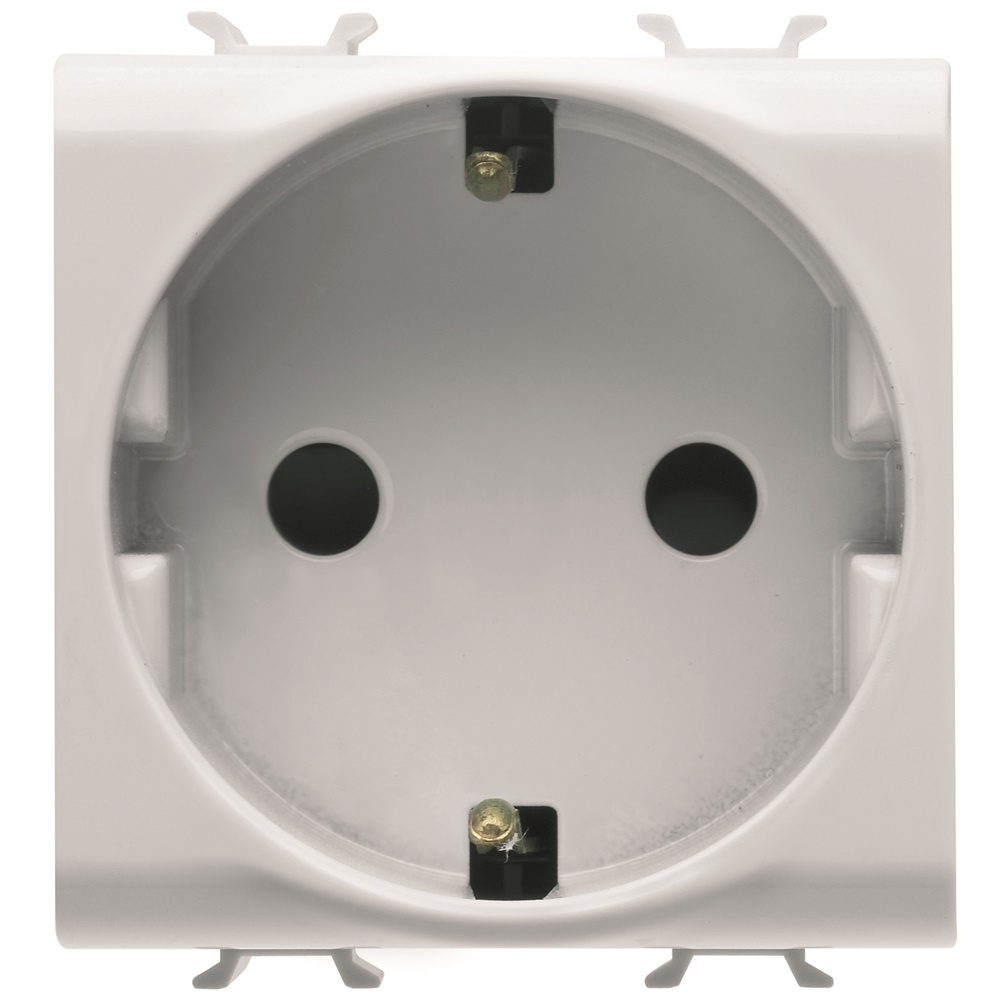 PR.2M 2P+T 16A dispositivo elettrico con morsetti cablaggio rapido per installazioni sicure