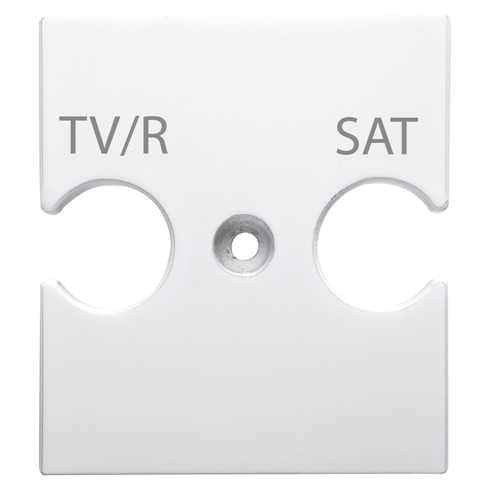 Supporto prese combinate TV-R-SATB materiali alta qualità installazione sicura uso domestico e professionale