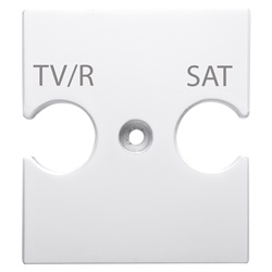 Supporto prese combinate TV-R-SATB materiali alta qualità installazione sicura uso domestico e professionale