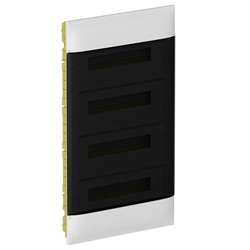 Centralino incasso 72 moduli DIN LINEA HABITA resina termoplastica cartongesso