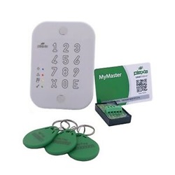 Kit controllo accessi, Plexa, sitema BUS K, con perifierica a tastiera numerica