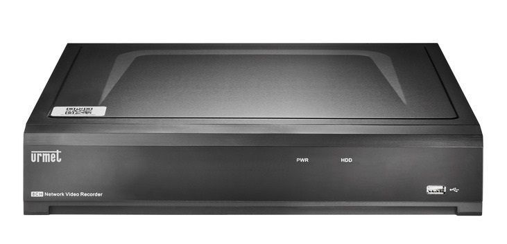 VIDEOREGISTRATORE NVR 8 CH, 4K, H.265, 8 porte PoE