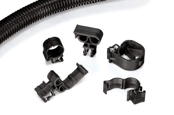 Fissaggio riapribile EdgeClip EC27 per tubi cablaggi installazione semplice industria auto elettrica