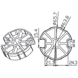 TONDO 70X1,5MM