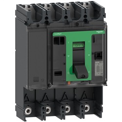 Base interruttore, ComPacT NSX100B, 25kA/415VAC, 4 poli, valore nominale telaio 100A, senza Sganciatore