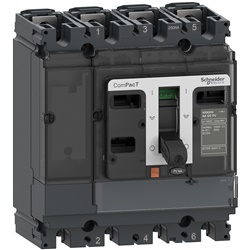Sezionatore ComPacT NSX200NA DC PV 200A 4 poli per impianti fotovoltaici