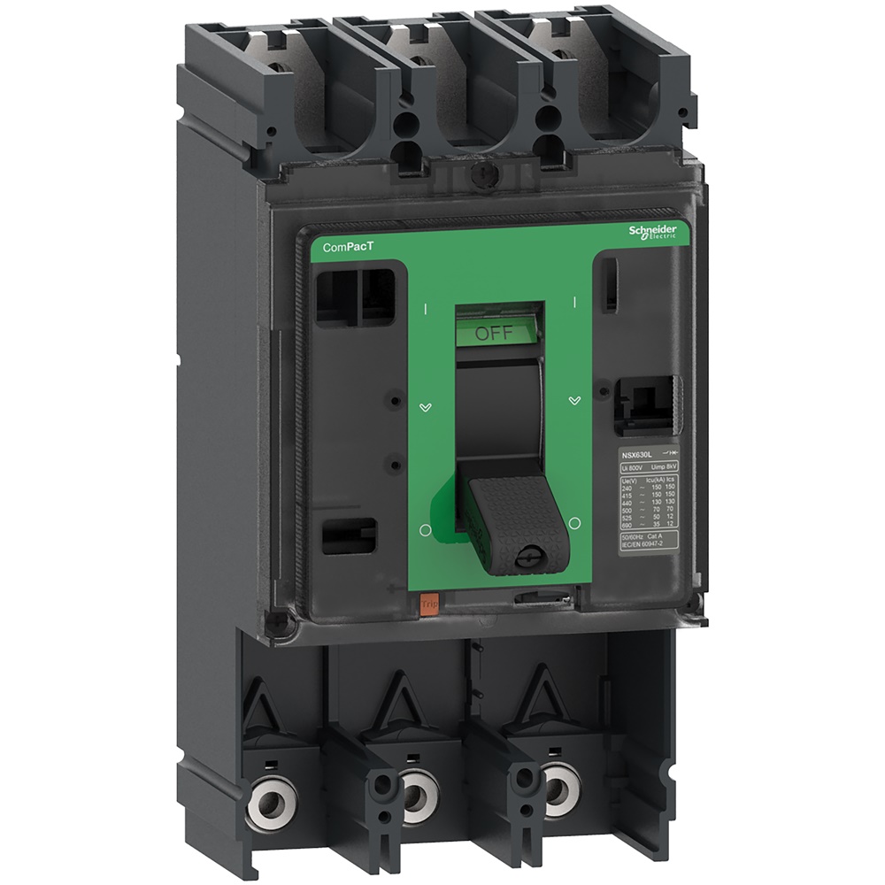 Base interruttore ComPacT NSX400N 3 poli 400A 50kA 415VAC senza sganciatore