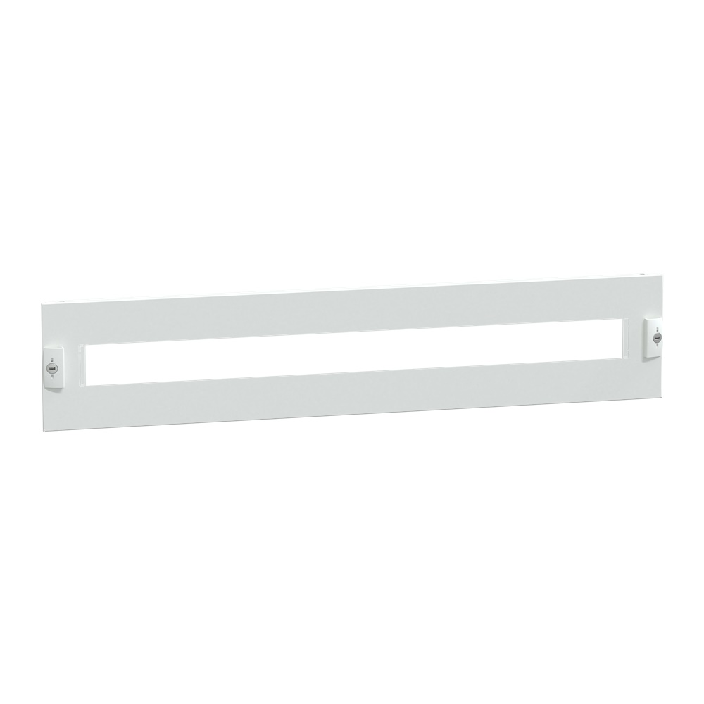 Piastra frontale modulare 3 moduli 150x850 mm acciaio bianco per armadi elettrici PanelSeT G