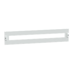 Piastra frontale modulare 3 moduli 150x850 mm acciaio bianco per armadi elettrici PanelSeT G