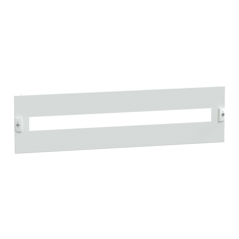 Piastra frontale modulare 4 moduli L850 acciaio bianco per armadi elettrici PanelSeT G compatibile ComPact INS40-160