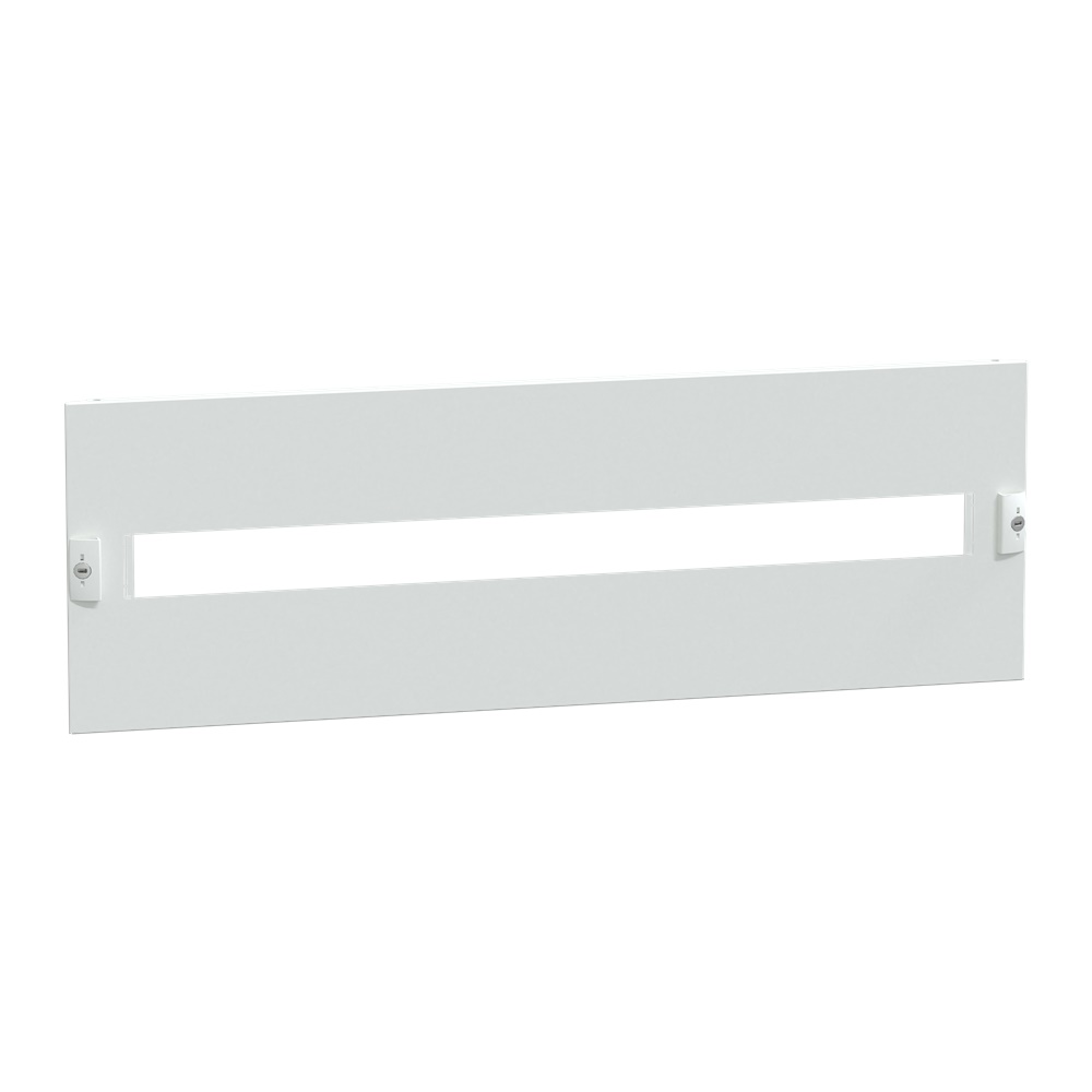 Piastra frontale modulare 5 moduli L850 acciaio bianco per armadi elettrici PanelSeT G