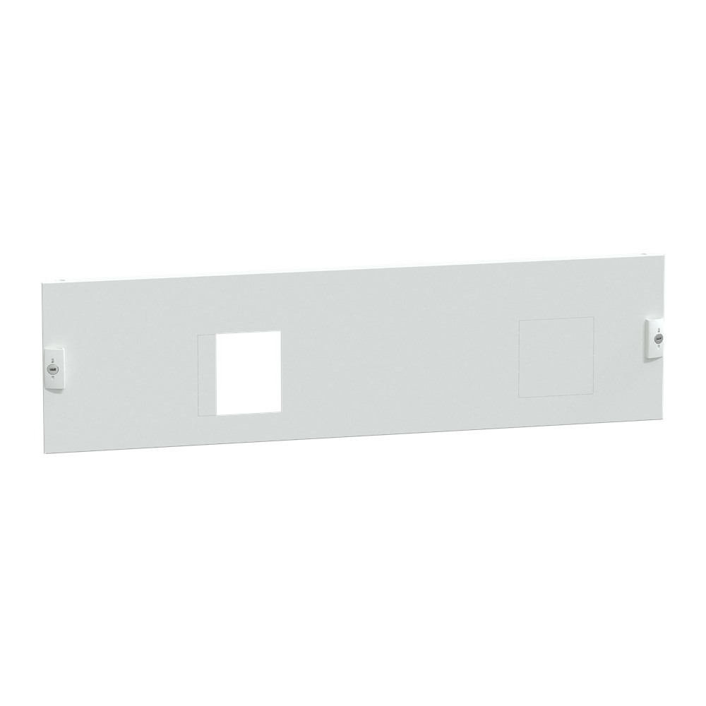 Piastra frontale pretranciata acciaio bianco per protezione dispositivi controllo NSX160/250 armadi parete pavimento PanelSeT G