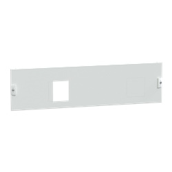 Piastra frontale pretranciata acciaio bianco per protezione dispositivi controllo NSX160/250 armadi parete pavimento PanelSeT G