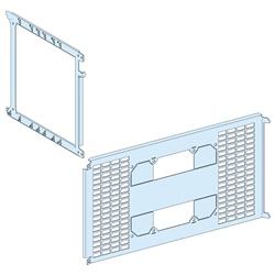 Piastra di fondo NS1600 V fisso acciaio bianco per armadi 650 mm installazione verticale