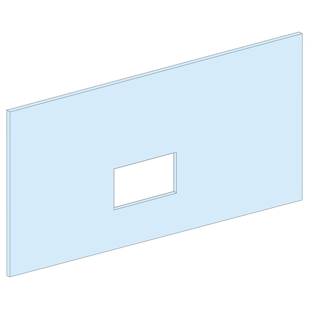Piastra frontale NS1600 H fissa/direzionale 4 poli per armadi elettrici PanelSeT compatibile ComPact NS630b-1600