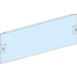 Piastra frontale piena 5 moduli per impianti elettrici standard
