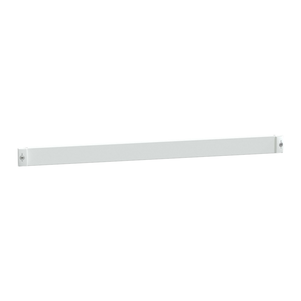 Piastra frontale piena 1 modulo 850 mm acciaio bianco per quadri elettrici PrismaSeT G