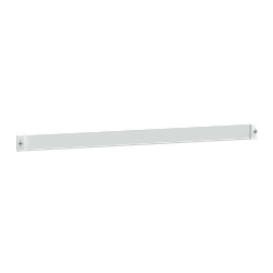 Piastra frontale piena 1 modulo 850 mm acciaio bianco per quadri elettrici PrismaSeT G