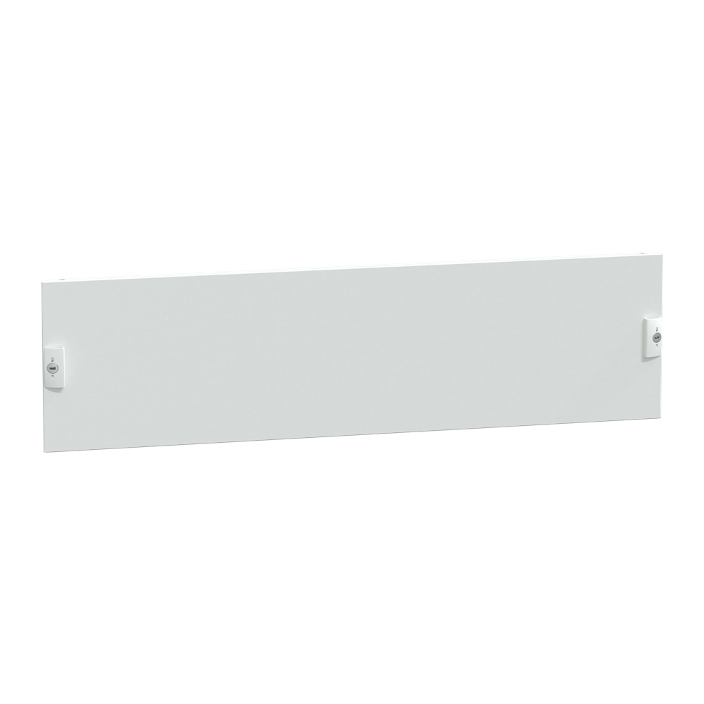 Piastra frontale piena 4 moduli 850 mm acciaio bianco per armadi PrismaSeT G e pavimento