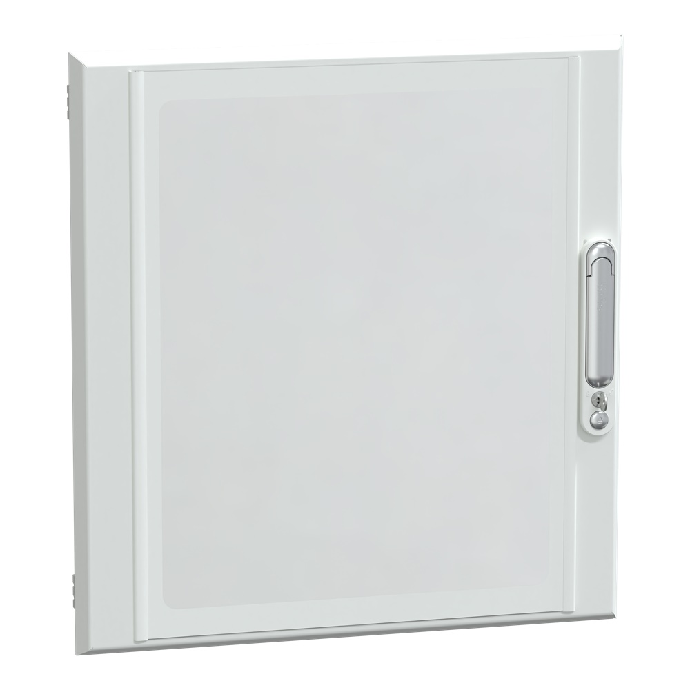 Porta trasparente 12M PrismaSeT G lamiera acciaio IP30/4X serratura chiave armadio