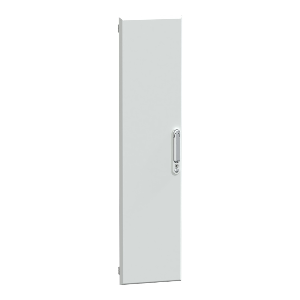 Porta piena in lamiera acciaio RAL 9003 IP30/4X 300x1230 mm per armadio PrismaSeT G 24M