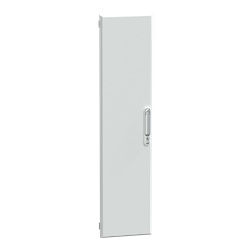 Porta piena in lamiera acciaio RAL 9003 IP30/4X 300x1230 mm per armadio PrismaSeT G 24M