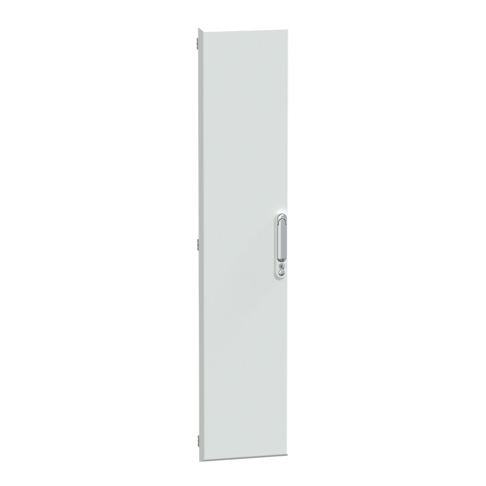 Porta piena in acciaio per canalina PrismaSeT G L300 27M IP30 con serrature chiave