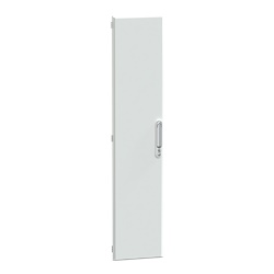 Porta piena in acciaio per canalina PrismaSeT G L300 27M IP30 con serrature chiave