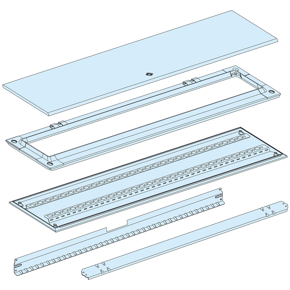 Canalina Prisma G IP55 23 Moduli 300 mm Bianco Armadio Protezione Elettrica