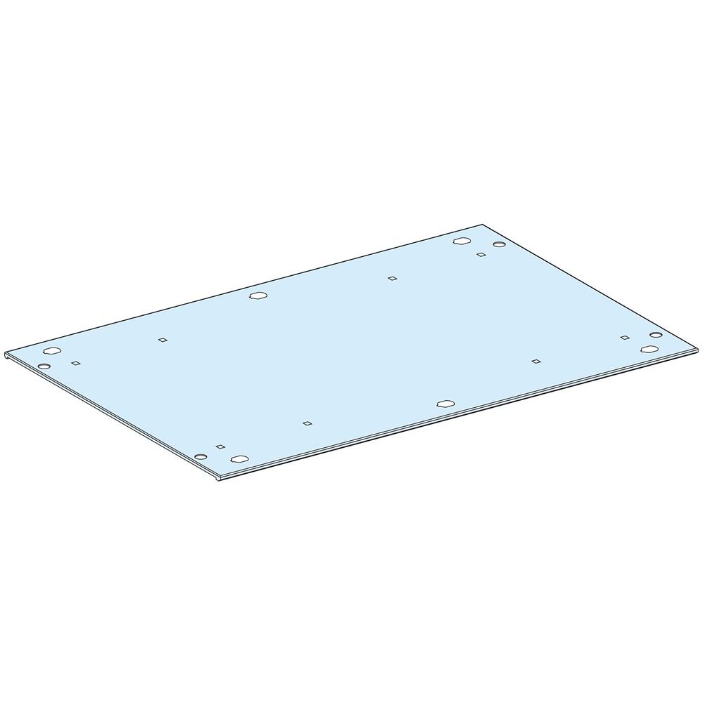 Tetto PrismaSet P IP30 lamiera acciaio L800 P400 protezione armadi IP55 bianco opaco