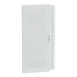 Porta trasparente IP55 larghezza 800 mm PrismaSeT P vetro acciaio bianco opaco