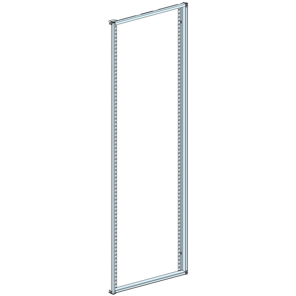 Cornice supporto piastre frontali L650 kit montaggio armadi PrismaSeT P reversibile