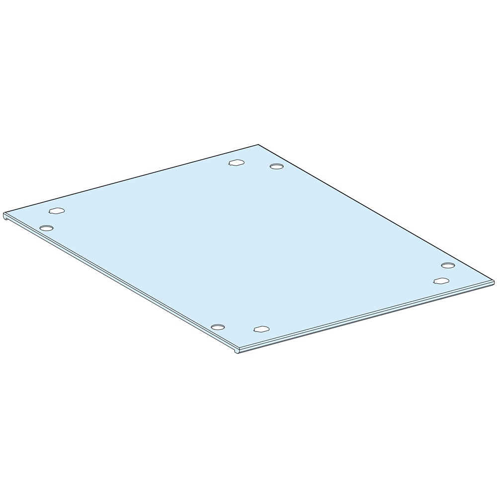 Tetto IP30 lamiera acciaio L300 P600 per armadi PrismaSeT P protezione superiore