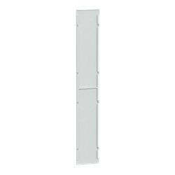 Pannello fondo IP30 300 mm lamiera acciaio bianco opaco per armadi PrismaSeT P