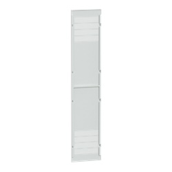Pannello fondo IP30 L400 lamiera acciaio bianco opaco per armadi PrismaSeT P