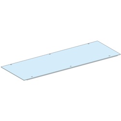 Pannello fondo IP55 400 mm lamiera acciaio bianco opaco per armadi PrismaSeT P