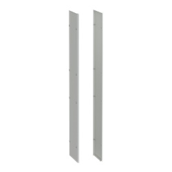 Pannelli laterali IP30 PrismaSeT 2 pezzi acciaio bianco per armadi 2000x400 mm