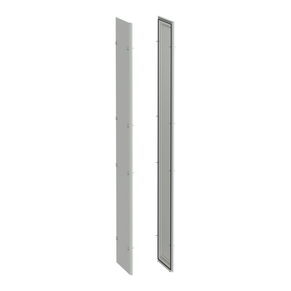 Pannelli laterali IP55 PrismaSeT 2 pezzi lamiera acciaio 2000x400 mm bianco