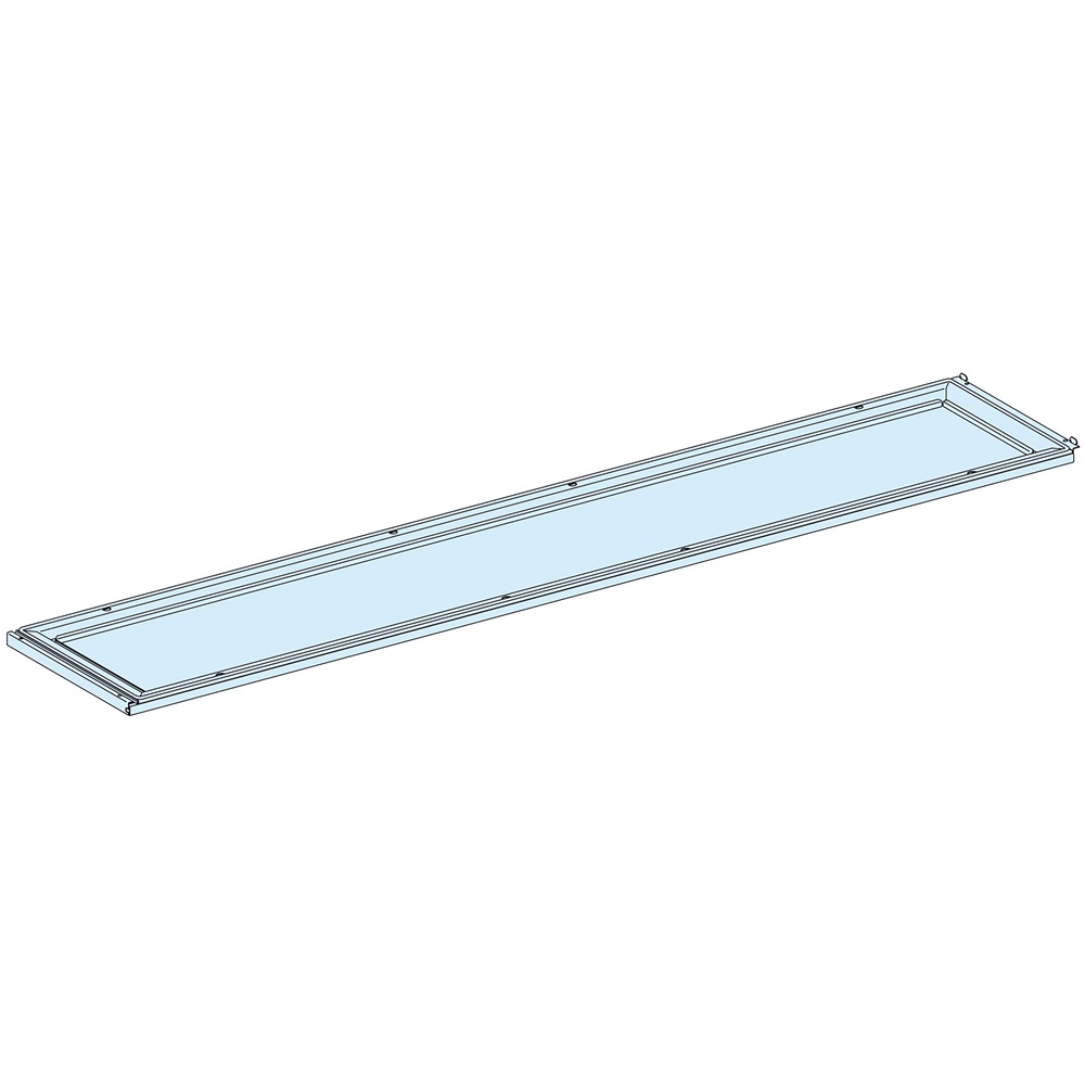 Pannelli laterali acciaio bianco IP55 per armadi PrismaSeT 2000x400 mm set 2 pezzi