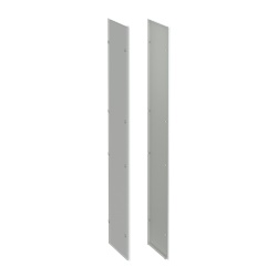 Pannelli laterali lamiera acciaio bianco IP30 per armadi PrismaSeT 2000x600 mm, protezione polvere e acqua