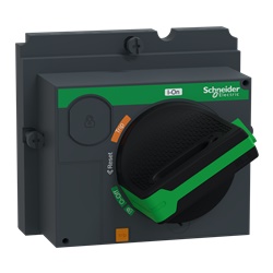 Manovra rotativa diretta nera IP40 ComPacT NSX100/160/250 per interruttori modulari