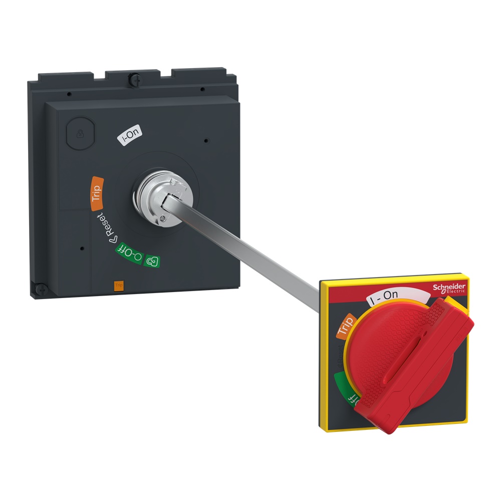 Manovra rotativa rinviata rossa ComPacT NSX400/630 albero 209-600 mm IP55
