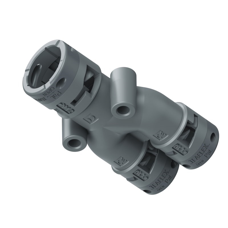 Raccordo Y Grigio Ip66 12-10-10