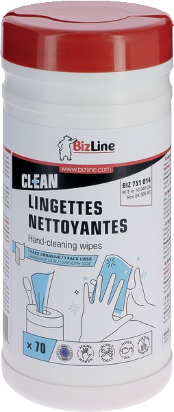 Salviette detergenti professionali 70 pezzi per pulizia superfici delicate e manutenzione ambienti lavoro