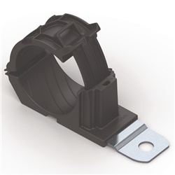 Clamp fermacavi cricchetto diametro 36-51 mm 180° montaggio foro M8 uso industriale interno ed esterno