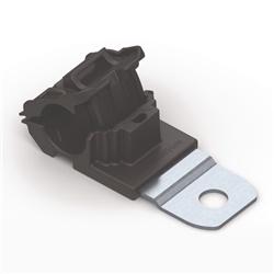 Clamp Ratchet P-Clamp diametro 12,7-19,5 mm 180° montaggio S heavy duty PA66 UV resistente