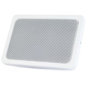 Diffusore sonoro a parete 6W metallo bianco per sistemi interni evacuazione e diffusione