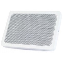 Diffusore sonoro a parete 6W metallo bianco per sistemi interni evacuazione e diffusione