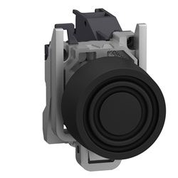 Pulsante nero con cappuccio integrato ATEX